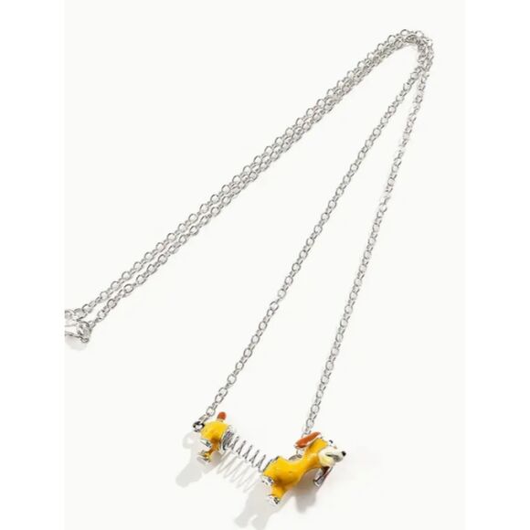 Disney Toy Story Slinky Dachshund Dog Necklace - Picture 3 of 5